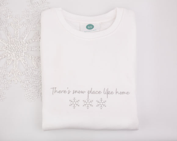 Snow place like home (White)
